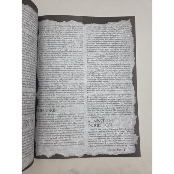 Vampire The Masquerade ClanBook Tremere 1st Ed White Wolf WW2057 RPG VG 1997 - Picture 7 of 9